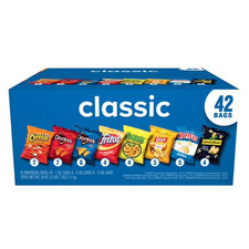 Frito Lay Classic Mix Chips Variety pack,Mega Size, 1 oz, 42 Count picture