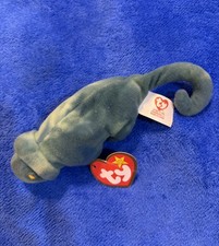 TY®  Teenie Beanie Babies Iggy the Iguana™ 1993 McDonald’s w/errors NEW Conditio picture