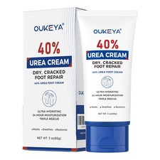 OUKEYA Urea Cream 40% Tube, Repair Dry Cracked Skin Foot Moisturising Cream 3 Oz picture