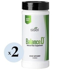 2 Pack Sisel BalanceD Natural Fiber Supplement 210 Capsules - NEW 🔥US Seller🔥 picture
