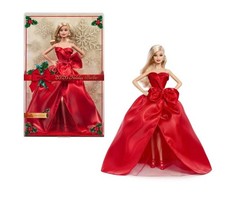 Barbie Signature 2026 Holiday Barbie Fashion Doll, Seasonal Collector, Blonde  picture