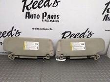 2000-06 TAHOE ESCALADE AVALANCHE YUKON SUBURBAN DUAL Sun Visor Pair Set  1199198 picture