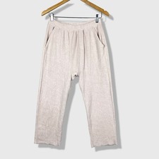The Great Sherpa Sweatpants Womens 0 Pink Cozy Lounge Casual Soft Relaxed Boho picture