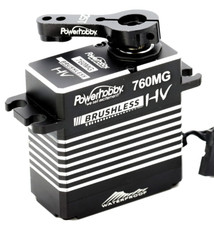 NEW Powerhobby 760MG HV Waterproof Brushless Steel Gear Servo / Aluminum Case picture