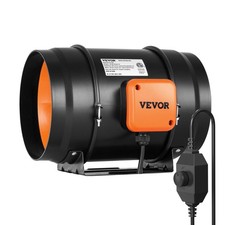 VEVOR 8 Inch Inline Duct Fan HVAC Exhaust Blower Kit AC Variable Speed Control picture