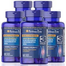 Puritan's Double Strength Glucosamine & MSM Compare to Osteo Bi-Flex 5 X 60 Caps picture