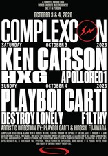ComplexCon LA 2026 : Playboi Carti+ Ken Carson + 2Day Convention Bundle  picture