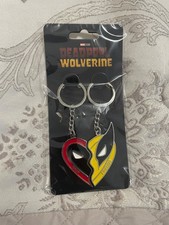 Deadpool and Wolverine BEST FRIENDS Metallic Keychains picture