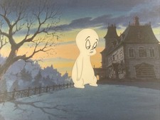 THE NEW CASPER CARTOON animation Cel 1960’s FRIENDLY GHOST production Art I14 picture