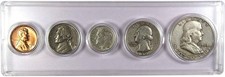 1956 Year Set 5 Coins in Circulated or Better Condition Gift Set picture