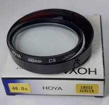Hoya 46mm CS 4x Cross Screen Star Effect Glass Lens Filter Japan 46 mm B-46CS-GB picture