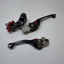 14 - 21 KAWASAKI KX 85 100 ASV CLUTCH AND BRAKE LEVERS  picture