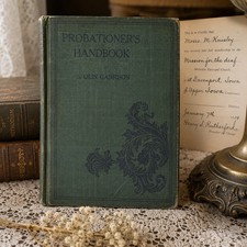 Antique 1909 Probationer’s Handbook S Olin Garrison Methodist Episcopal Church picture