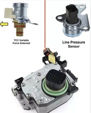 62TE 3 PC KIT Shift Solenoid Pack w/ TCC & LPS Sensors fits Chrysler 2006 UP OEM picture