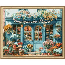 Schipper French Flower Shop Kit & Frame Paint by Number Kit picture