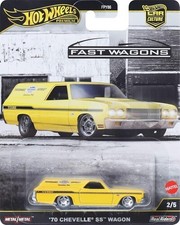 WB   Mattel - Hot Wheels Premium: '70 Chevelle SS Wagon (Collectible, Toy Car) picture