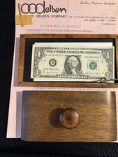 💥 Vintage Original Delben Magic Blotter - Flat Model w/ Instructions picture