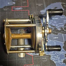 PRISTINE Vintage Pflueger Rocket No 1355 Reel - Heavy Chrome - FLAUNT-WORTHY picture