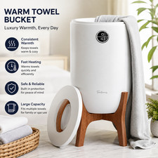 Fontaines Luxury Towel Warmer for Bathroom Spa Large Heated Thermal Bucket 40x70 picture
