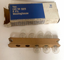 Vintage Westinghouse 1142 Automotive Light Bulbs NOS Lot of 7 Original Box USA picture