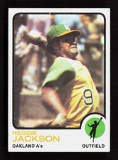 1973 Topps #255 Reggie Jackson picture
