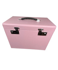 NEW Pink Singer Featherweight Replacement Case w/key works with 221 & 222 Models picture