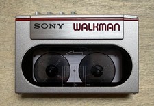 Sony Walkman WM-10 Stereo Cassette Player Dolby NR Silver - FOR PARTS ONLY picture