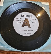 Sammy Davis Don't Shut Me Out PROMO Reprise R 20533 7