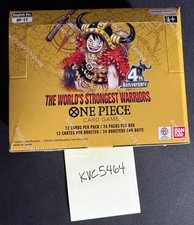 One Piece Card Game Worlds Strongest Warriors Booster Box English FACTORY SEALED picture
