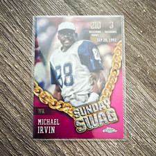 Topps 2024 Topps Chrome Sunday Swag Insert #SS-12 Michael Irvin Cowboys picture