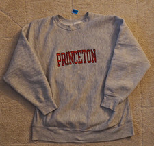 Vintage 80s Bassett Walker Cross The Grain Princeton University Sweatshirt Large picture