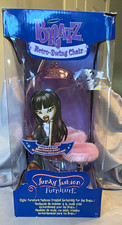Bratz Funky Fashion Retro Swinging Chair & Ottoman Set Pink Purple Jade 10 in picture