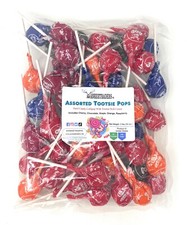 Tootsie Pops Assorted Flavors Lollipops, 2 lbs. ~ YANKEETRADERS® ~  picture