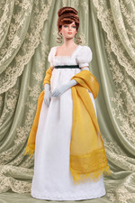 TONNER VDC GRACE 16” RTB-101 ROSEWOOD WALK HISTORICAL FASHION DOLL COSTUME NIB picture