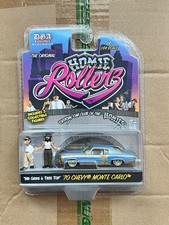 CHASE  Greenlight x DGA 1:64 Homie Rollerz '70 Chevy Monte Carlo with Figurines picture