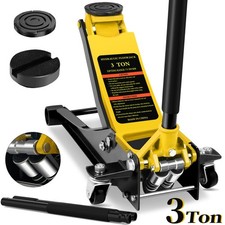 3 Ton Low Profile for Truck SUV Pickup Low Profile Hydraulic Floor Jack picture
