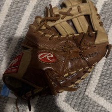 Rawlings Gold Glove Series Vintage Leather Baseball Glove Brown picture