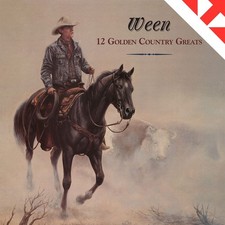 Ween 12 Golden Country Greats Cowboy Horse Album Poster picture