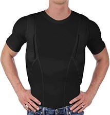 Large Pocket Holster  Hiking Shirt for Shadow Carry Tactical Tee picture