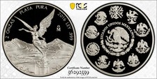 2016 Mexico 2oz Silver Libertad Proof PCGS PR69 DCAM 