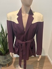 Vintage 40’/50’s Two Toned Belted Men’s Hollywood Jacket Rockabilly picture