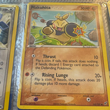 Makuhita 65/107 EX Deoxys 2005 Regular English Basic Pokemon TCG Card picture