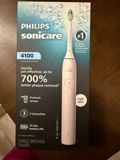 phillips sonicare 4100 rechargeable electric toothbrush light pink picture