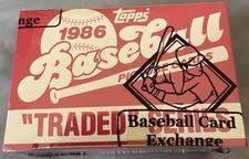 1986 Topps-Traded Factory Baseball Set - BBCE - “Tape Intact” picture