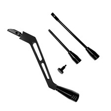 Black Billet Aluminum Shifter Turn Signal Lever Hazard Tilt Kit For GM Column picture