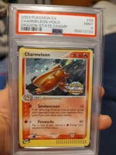 CHARMELEON 2003 POKEMON EX DRAGON HOLO #99 STATE CHAMPIONSHIP PSA 9 RARE picture