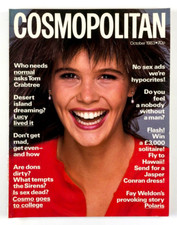 Elle MacPherson KIM ALEXIS Jackie Bisset COSMOPOLITAN October 1983 Fay Weldon UK picture