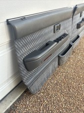 1992-1995 Toyota 4Runner / Pickup SR5 OEM Gray Power Window Door Panel Set picture