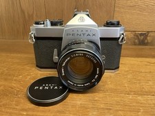 *Almost Mint* Pentax SL Film Camera Super Takumar 55mm F/1.8 Standard Lens / JPN picture