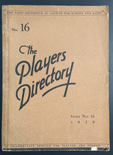 1939 - Academy Players Directory #16 - Segregation - Little Rascals - Wizard Oz picture
